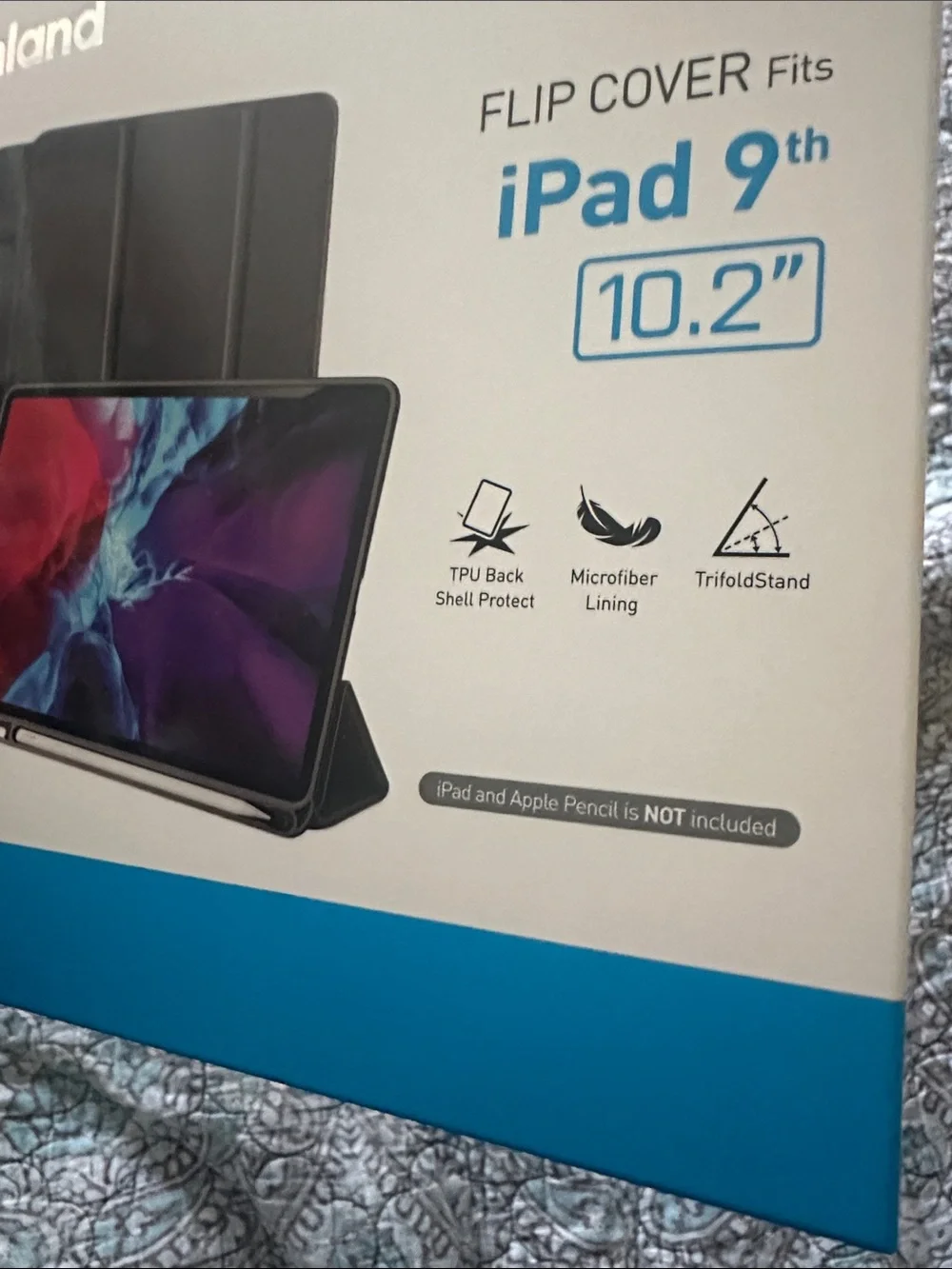 Inland Flip Cover For iPad 10.2